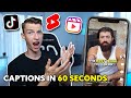 Video Editing with Captions App Quiz