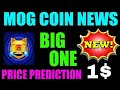 Mog Coin Price Prediction 2025 - How Much will $1000 $MOG Be Worth in 2025?