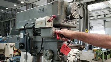 14016 Clausing Model 2276 20” Drill Press, www.vanderzielmachinery.com