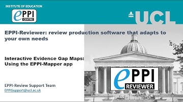 Interactive evidence (gap) maps - Introduction