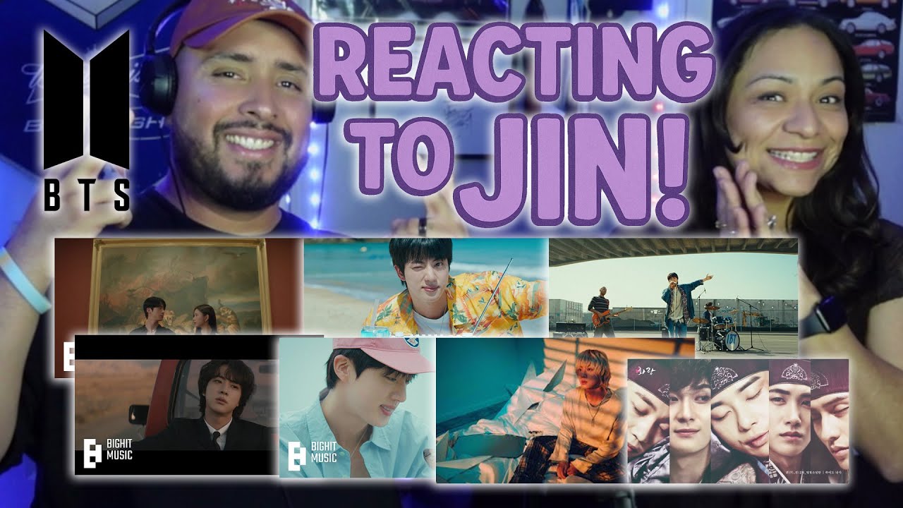 Reacting to Jin Don't Say You Love Me, Super Tuna, I'll Be There, The Astronaut, Running Wild & MORE