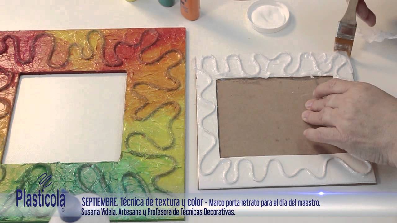 Como Pintar Y Decorar Marcos De Madera Como Pintar Y Decorar Marcos De Madera