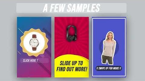 Create a short instagram and snapchat  story ad