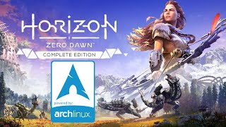 LINUX GAMING - Horizon Zero Dawn v1.11 FSR 1440p - ultra quality - Arch Linux @Ja.KooLit