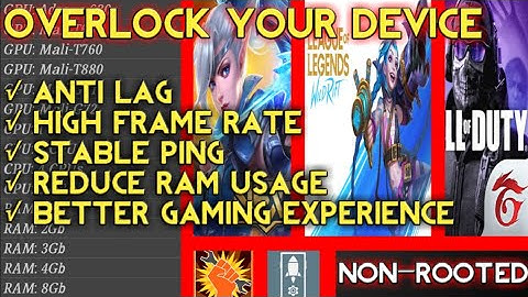 Overlock Your Device Using GLTools For Non-Rooted Phone