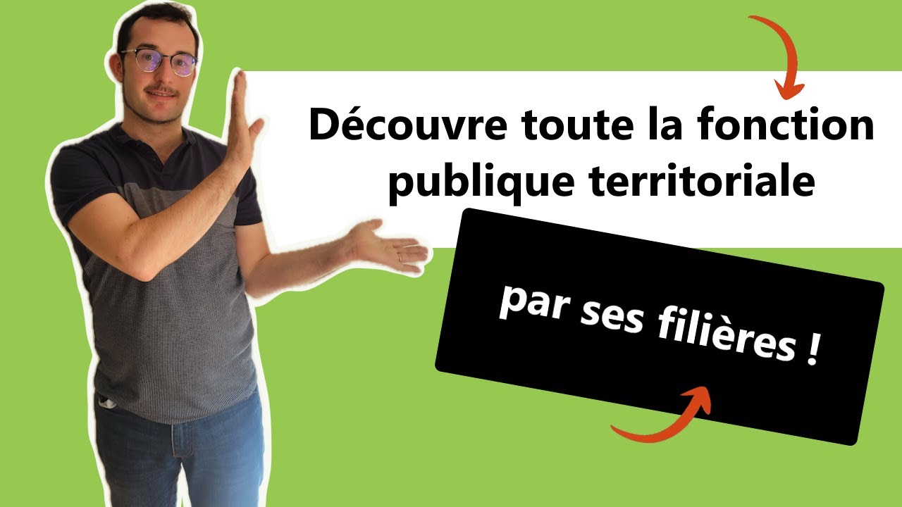 Découvre toute la fonction publique territoriale par ses filières - YouTube