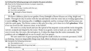 PRELIMINARY EXAM:-2 | SUB:-ENGLISH | BY RINKI YADAV | BMC EDU ENG STD 10