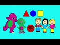 Barney It S A Wonderful World Of Shapes Barney It S A Wonderful World Of Shapes