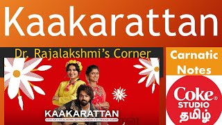 Kaakarattan | Coke Studio Tamil | GV Prakash | Carnatic Notes | Veena Tutorial | DrRajalakshmi