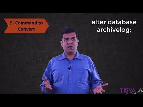 Convert a database to ArchiveLog mode - Backup&Reco Video 5