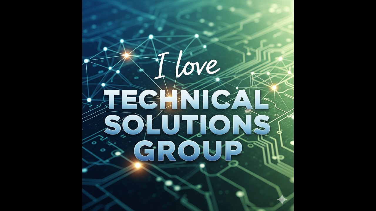 Technical Solutions Group - YouTube