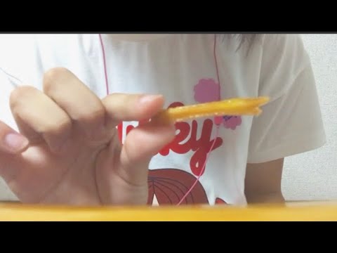 【音フェチ】ASMR  芋けんぴを食べる音。日本のお菓子