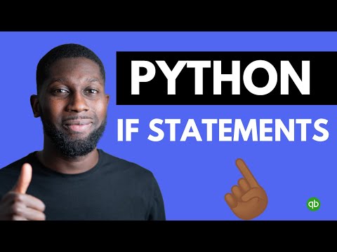 Video: Hvordan bruger du IF-sætninger i Python?