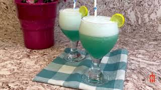 Pineapple Blueberry Mocktail By Food Bean