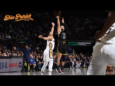 Play of the Day: Steph Curry Hits A Late Long-Range 3 As The Warriors Defeat The Pelicans | 03/29/23