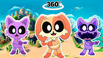 Smiling Critters POKEDANCE DogDay in 360 VR Finding Challenge | Poppy playtime 3