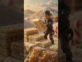 Epic Waffle Castle Build Unlocks a Secret Portal! 🧇✨ #viral #viralvideo #miniature #3dart #fantasy