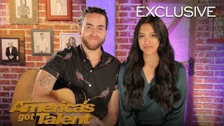 Us The Duo Chats About Their Exciting AGT Performance - America's Got Talent 2018