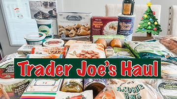 NEW Trader Joe’s Haul for December 2022! With New Items and Prices