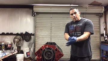 Part 4 How to assemble a small block Chevy, installing the oil pump