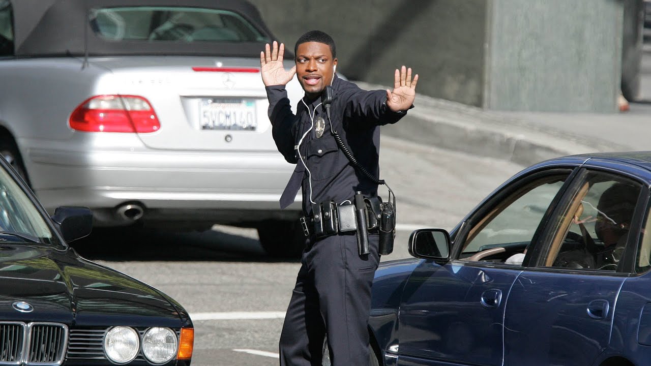 Chris Tucker - FUNNY Traffic Cop - Rush Hour 3 BTS - YouTube