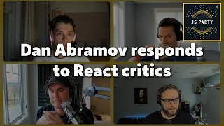 Dan Abramov's response to recent React criticisms