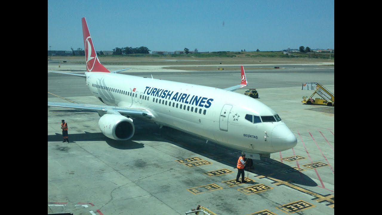 Flight Turkish Airlines Boeing 737 800 Lisbon To Istanbul Ataturk Airport