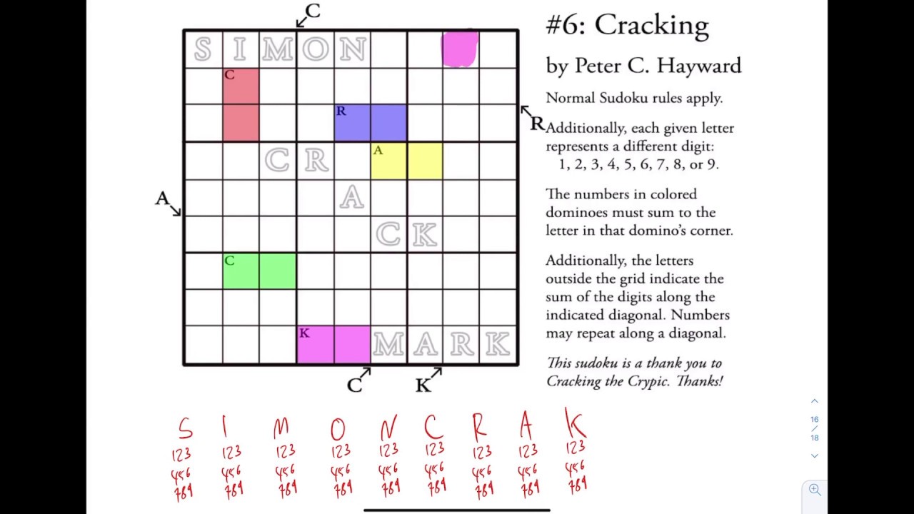 Cracking Sudoku Solve YouTube cracking-sudoku-solve-youtube