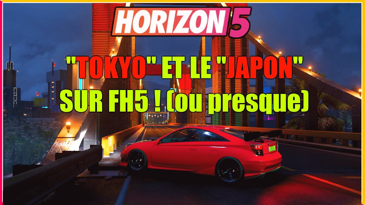 Forza Horizon : La map du Japon qui fait rêver