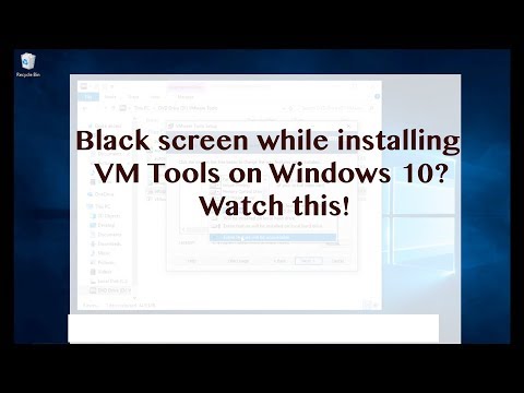 5 Minutes Tips: Avoid VM Tools install results in a black screen