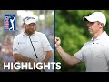 Rory mcilroy and shane lowry combine for memorable win  round 4  zurich classic  2024