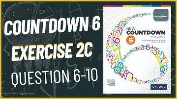 Class 6 Math Exercise 2C Question 6-10| oxford new countdown book 6 third edition | Math with Afshan
