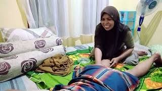 TUTORIAL PIJAT (SATU JAM) FULL BODY MASSAGE bersama (Mak Isah Terapis Pijat)