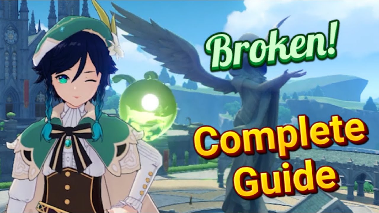 Genshin Impact - Venti Complete Guide (Mechanics, Build, Team, etc