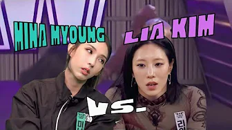Lia Kim and Mina Myoung DRAMA is so FUNNY and PURE ENTERTAINMENT! - Street Woman Fighter 2 (스우파2)