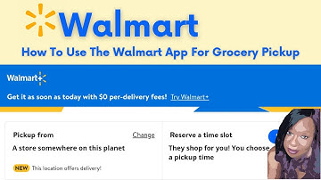 How To Use The Walmart App📱 To Pickup Groceries 🍞| Daphne O