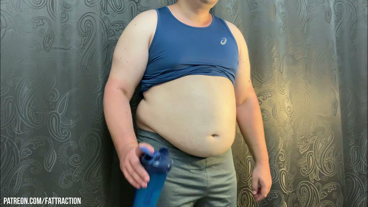 Fat gainer Tight Clothes and Heavy Cream YouTube