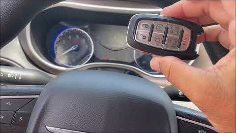 2020 Chrysler Voyager adding a spare proximity key via Smart Pro