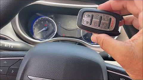 2020 Chrysler Voyager adding a spare proximity key via Smart Pro