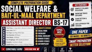 🔥 Assistant Director BS-17 Social Welfare & Bait-ul-Maal | Complete Preparation Guide 2026 | PPSC 🔥 Assistant Director BS-17 Social Welfare & Bait-ul-Maal | Complete Preparation Guide 2026 | PPSC