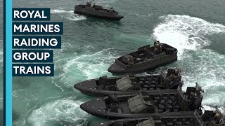 Up close with Royal Marines landing craft