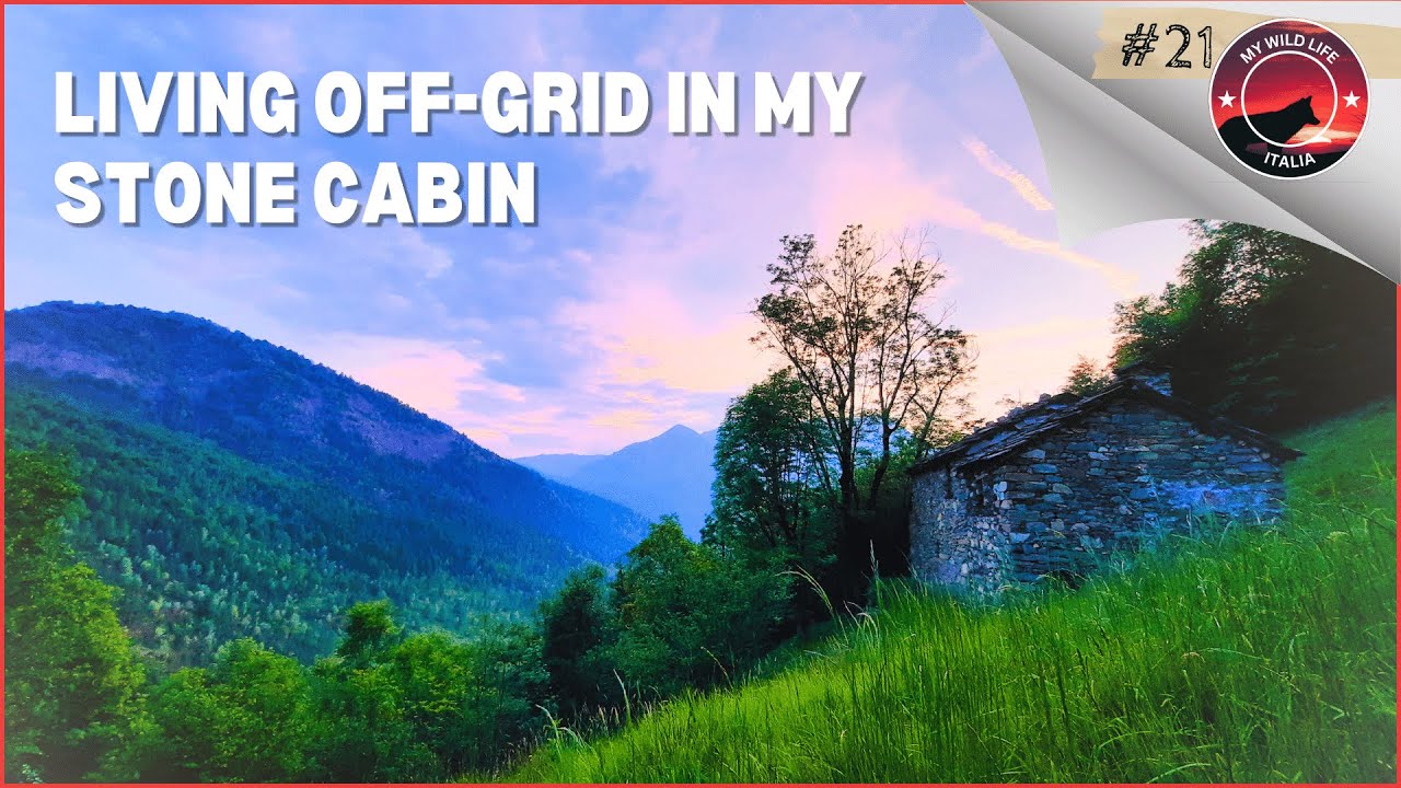 Gallery Detail: Ep 21 Living Off Grid In My Stone Cabin Cabin