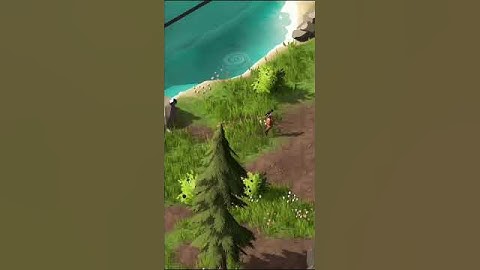 I created a low-poly isometric diorama biome for my indie game #shorts