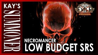 PoE 3.16 - Low Budget SRS Necromancer - Summon Raging Spirit - Build Showcase - Build Guide