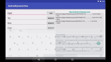 Add and Remove view dynamically, with EditText/AutoCompleteTextView inside