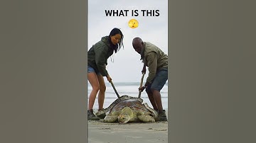 "Giant Python Attacks Sea Turtle! Brave Humans Rush To Save 🐍🐢⚠️ #shorts #ytshorts #usashorts #reels