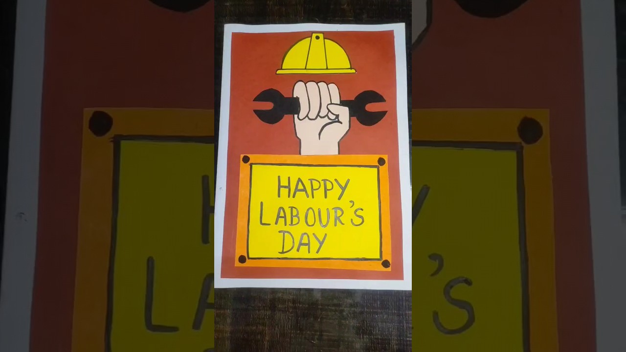 Labour's day special greeting card 