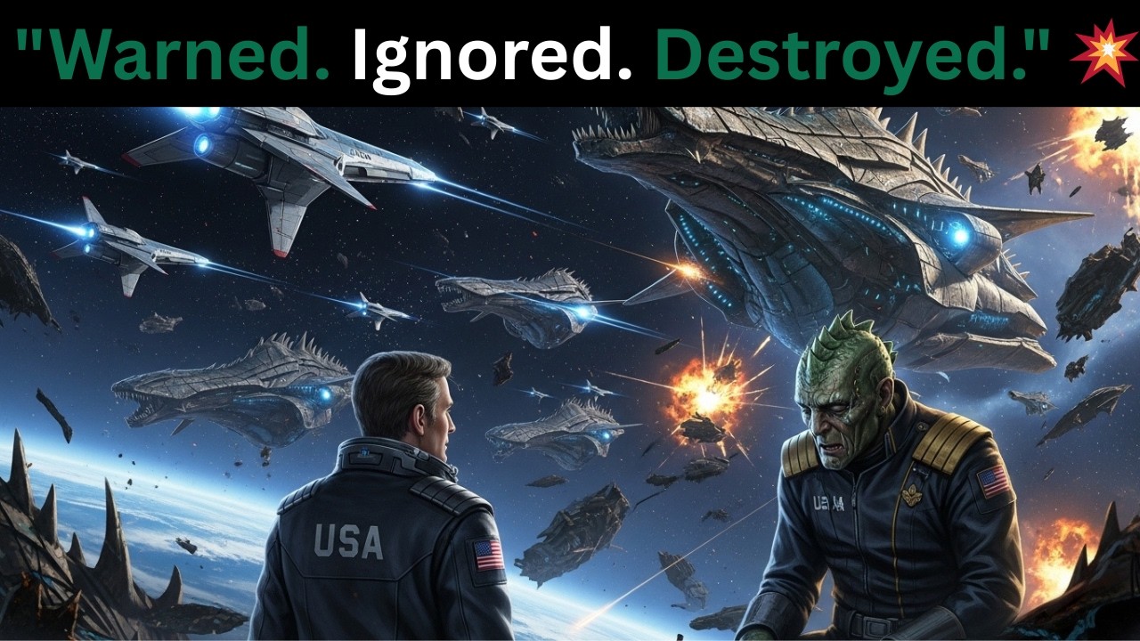 They Were Warned to Stay Away from Earth’s Region—Arrogance Brought Their Ruin| HFY | sci-fi stories