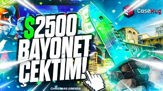 BAYONET SAPPHIRE ÇEKTİM LAN - İSTEDİĞİM BIÇAĞI SONUNDA ALDIM - CS2 KASA AÇILIMI - CASEHUG
