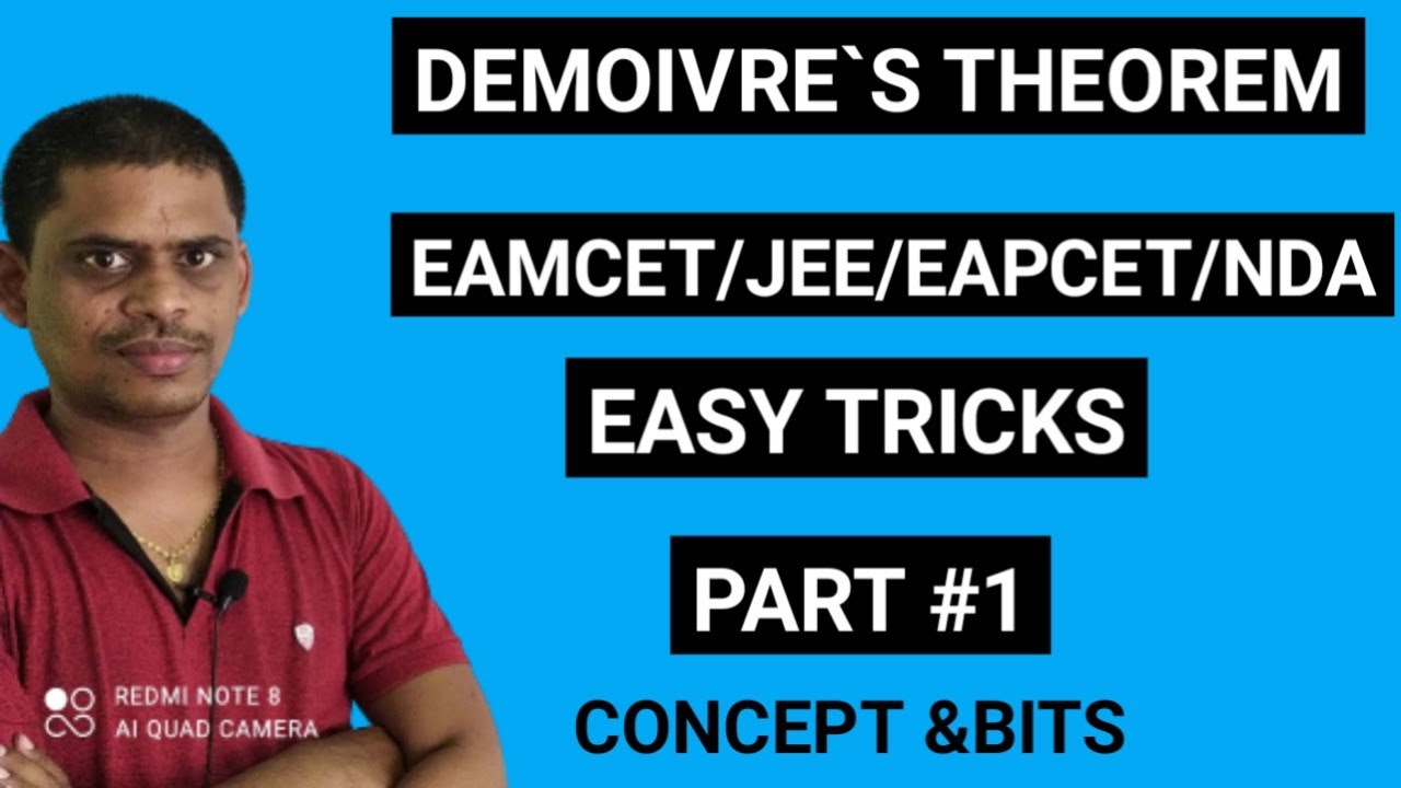 EAMCET EAPCET JEE NDA CLASSES DEMOIVRES THEOREM PART 1 YouTube eamcet-eapcet-jee-nda-classes-demoivres-theorem-part-1-youtube
